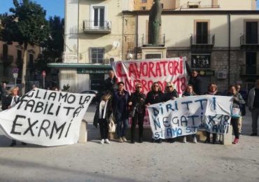 Protesta lavoratori RMI Gela | Gela le Radici del Futuro