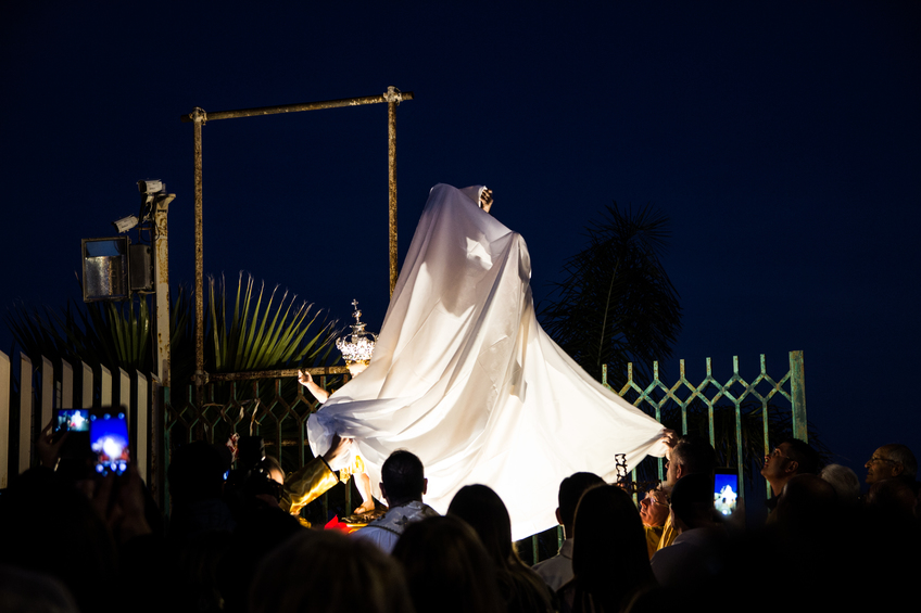 Restaurata la statua lignea di San Giuseppe con Gesù bambino