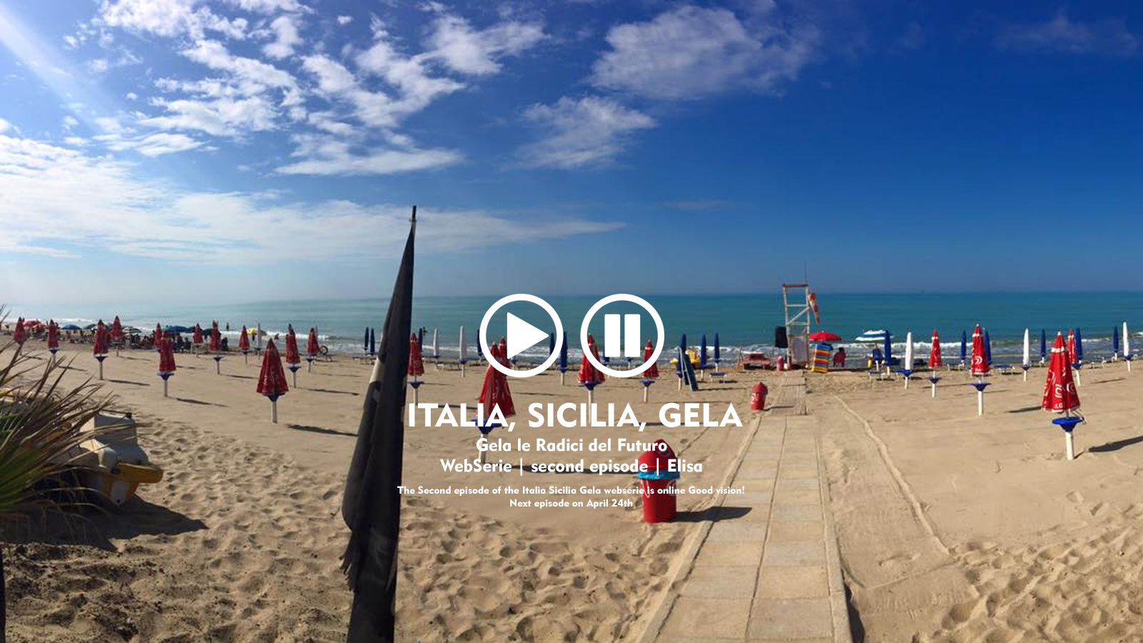 Web Serie | Italia, Sicilia, Gela, Second Episode | Elisa