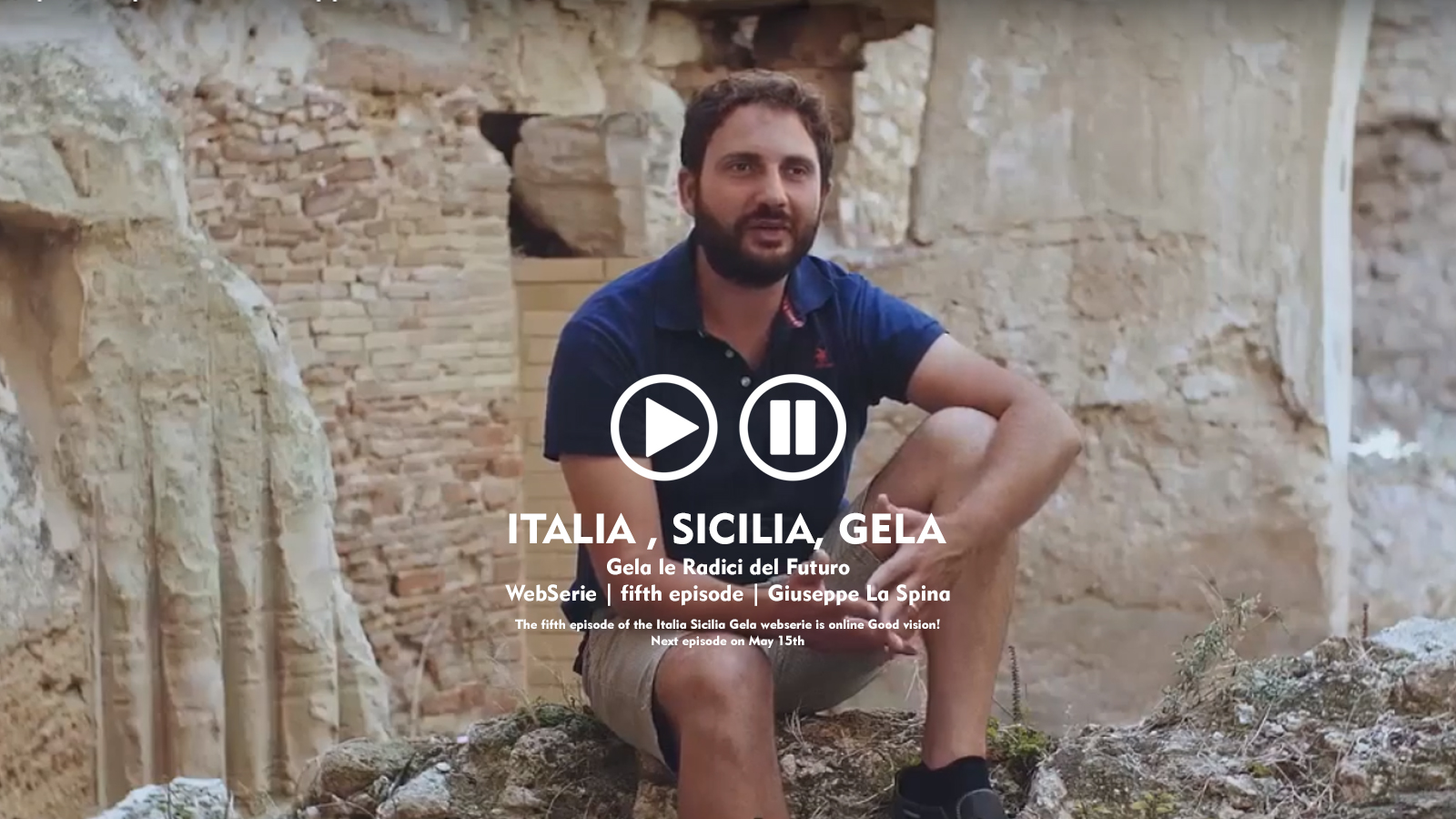 webserie | Italia, Sicilia, Gela | qinto episodio | Giuseppe a Spina